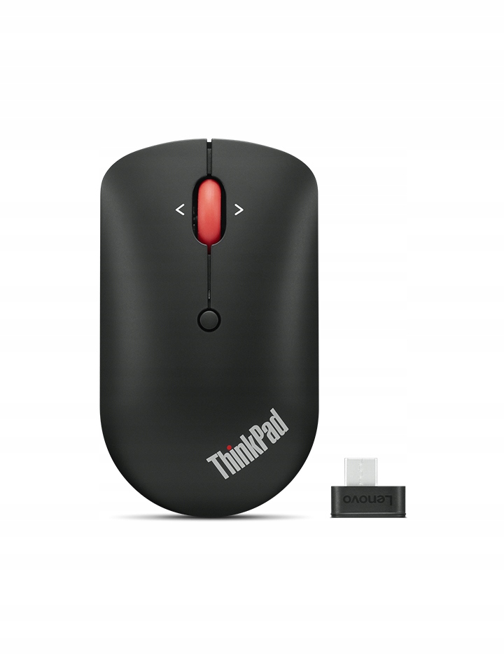 Bezdrôtová myš Lenovo ThinkPad USB-C Ergonomic Wireless, čierna